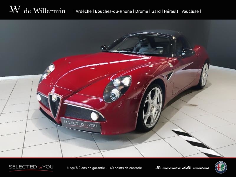 ALFA ROMEO 8C Spider 4.7 V8 - Occasion chez de Willermin Valence