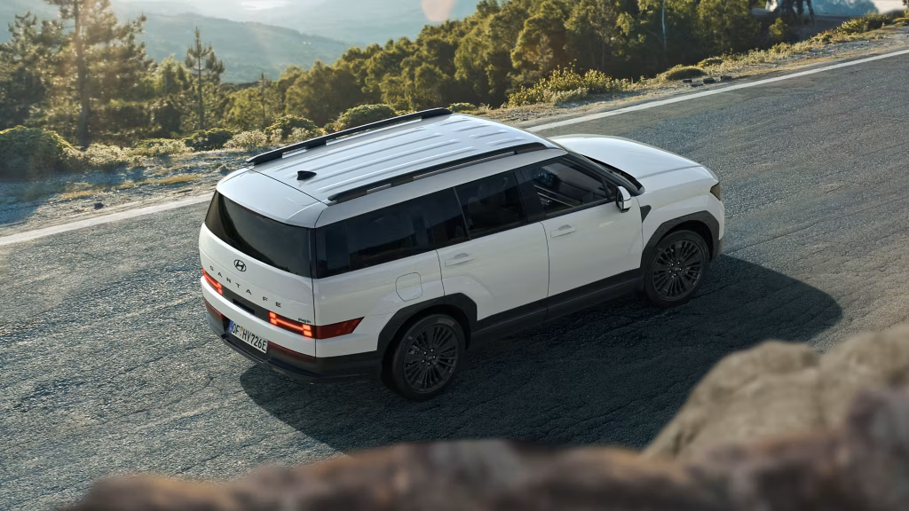 de Willermin - Hyundai Santa Fe hybride rechargeable - vue arrière