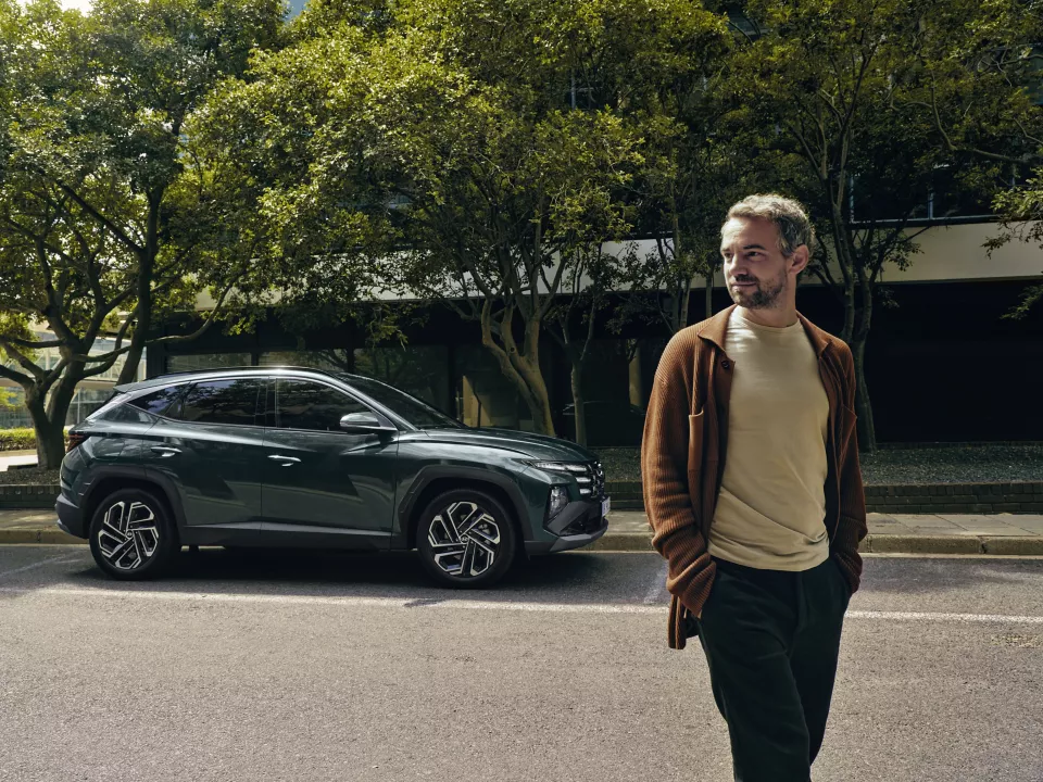 de Willermin - Hyundai TUCSON hybride rechargeable - vue arrière