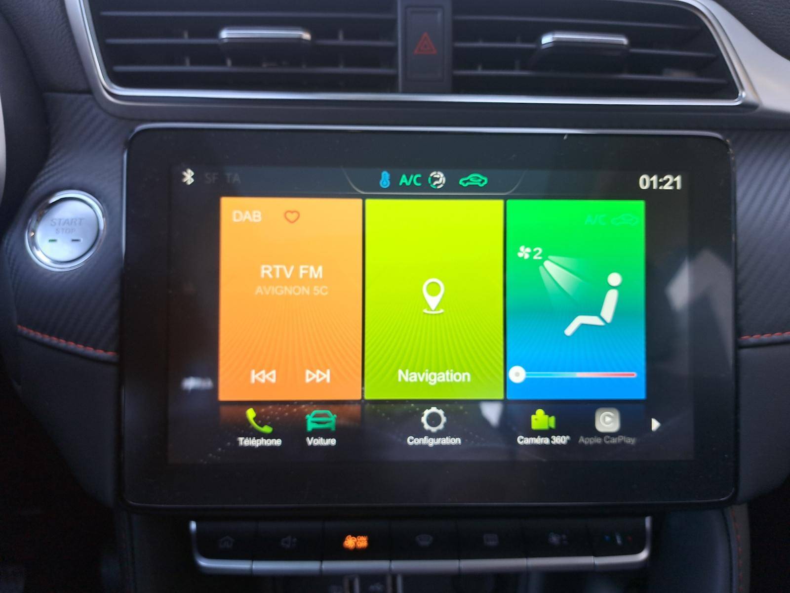 Image MG ZS Luxury  1.0 111 ch BVA6