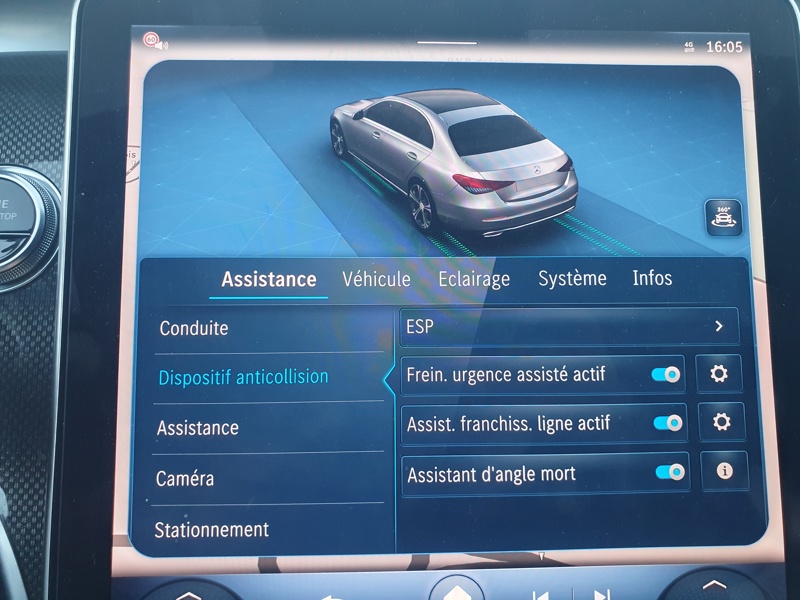 Image Mercedes-Benz CLASSE C BERLINE Classe C 300 e Hybrid EQ Berline AMG Line  Classe C 300 e Hybrid EQ Berline AMG Line