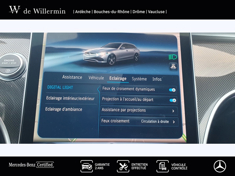 Image Mercedes-Benz CLASSE C BREAK Classe C 220 d Break AMG Line  Classe C 220 d Break AMG Line