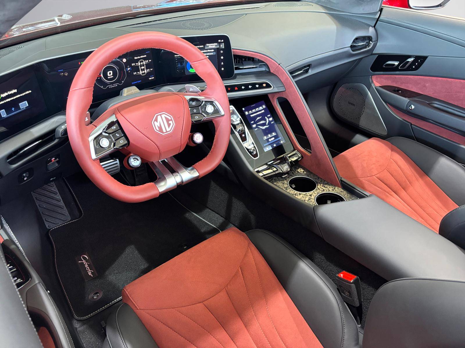 Image MG CYBERSTER DYNAMIC RED 375 kW 510 ch 