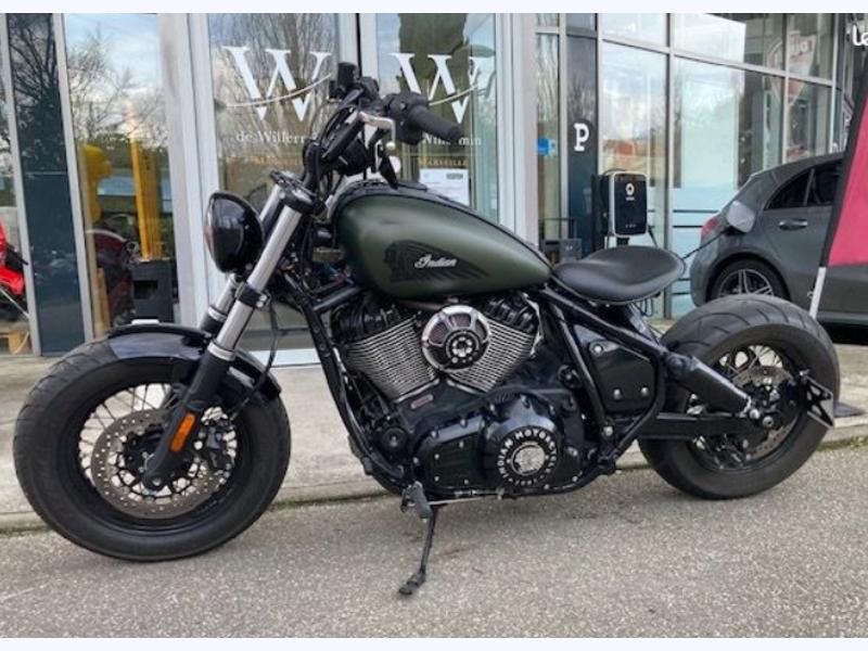 Photo INDIAN MOTORCYCLE CHIEF BOBBER DARK HORSE CHIEF BOBBER DARK HORSE  CHIEF BOBBER DARK HORSE