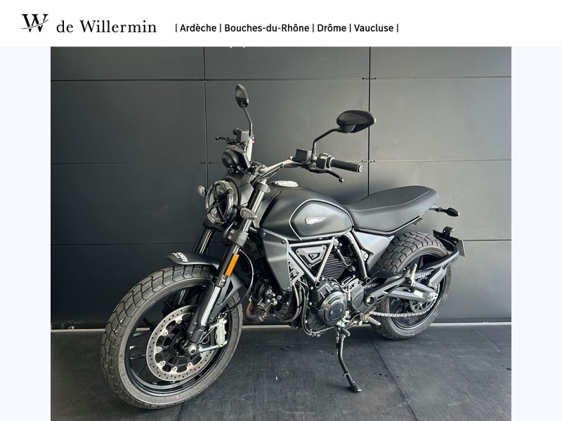 Photo Ducati SCRAMBLER SCRAMBLER ICON DARK  SCRAMBLER ICON DARK